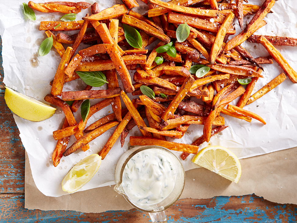 OVENROASTED SWEET POTATO CHIPS Fresh Boxed